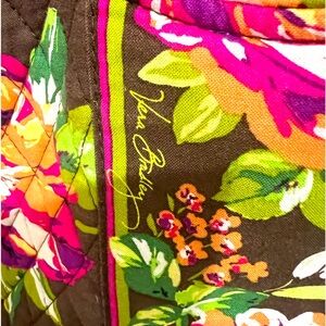 Vera Bradley 4 piece set: Jewlery case, large tote, 2 cosmetic bags